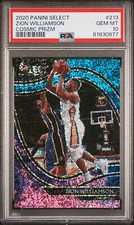 PSA 10 Zion Williamson 2020-21 Select COSMIC Prizm Courtside SSP #213