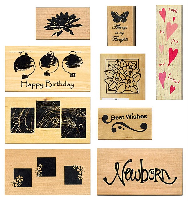 Hero Arts Floral Flower S5356 Rubber Stamp Stamper RARE 0535