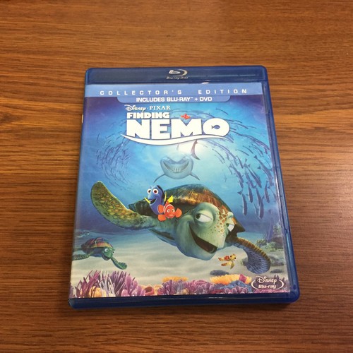 Finding Nemo Blu ray DVD 3-Disc Set Albert Brooks Ellen DeGeneres Willem Dafoe - 第 1/5 張圖片