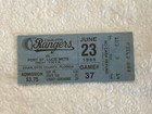 1989 Charlotte Rangers game Ticket stub vs Port St. Lucie Mets, 6/23/1989.