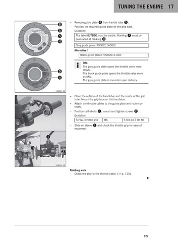 KTM Owners Manual Book Guide 2024 300 XC‑W HARDENDURO US - 第 11/22 張圖片