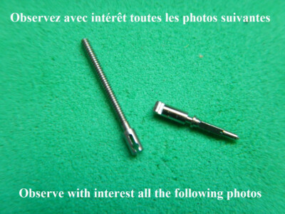 Stecker Gebrochen Geschlitzt Male & Female Split Stem Lip R557 R558 DUROWE Int