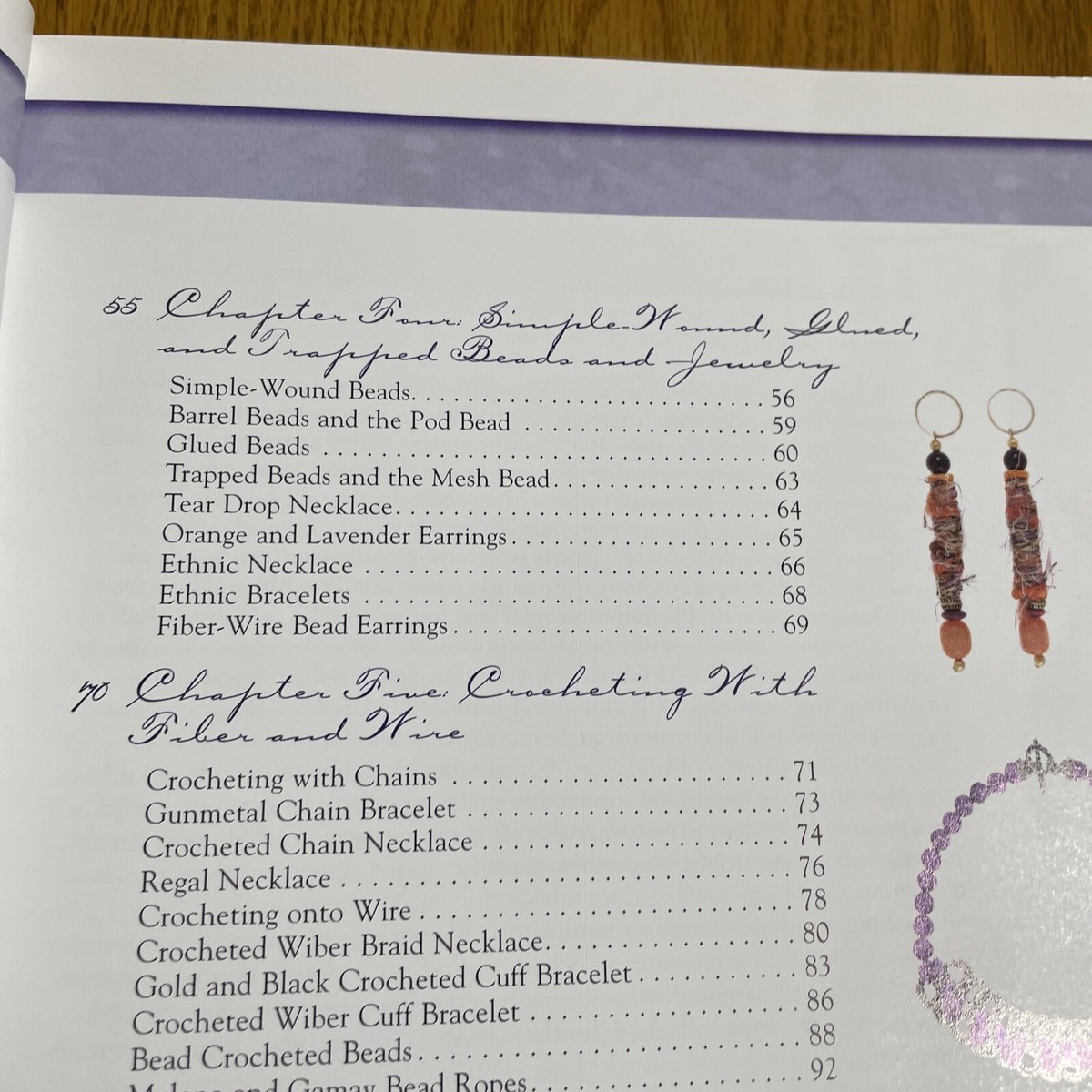 Fiber-Wire Beads and Jewelry by Lisa Vann 2002 Trade