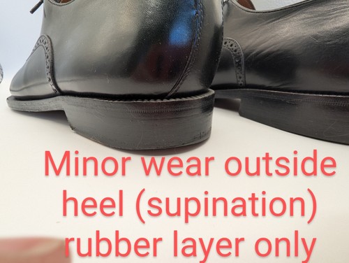 Mens Dress Shoes Oxfords Salvatore Ferragamo Cap Toe Medallion Black Leather 12D - Picture 11 of 13