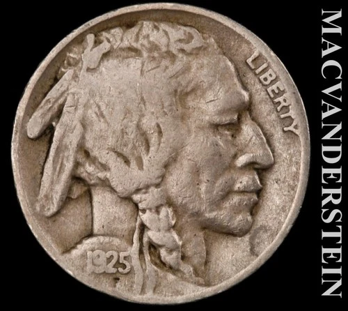 1925-P Buffalo Nickel — photo from another recent sale