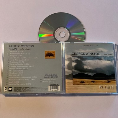George Winston - Plains CD 1999 Limited Edition HDCD Windham Hill Audiophile