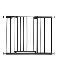 hauck Close N Stop Safety and Stair Gate + 21cm extension, Charcoal