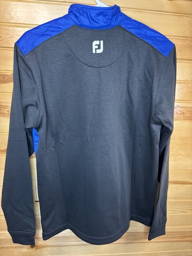 Footjoy FJ Full-Zip Hybrid Golf Jacket Lightweight Men’s Small Blue NWT $165 - Picture 3 of 6