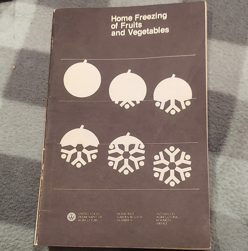 USDA Home & Garden Bulletin No. 10: Home Freezing of Fruits and Vegetables 1976