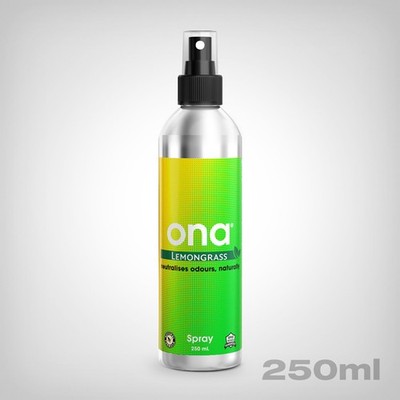 ONA Spray Geruchstralisierer Lemongrass 250ml - ohne Aerosol tralisiert