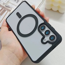 Frosted Magnetic Phone Case for Samsung Galaxy S26 Ultra S25 Edge S24 S23 FE S22