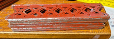 20 PC 20'S ORANGE STRAIGHT A C Gilbert Erector "EY" 6 inch Big Channel Girder