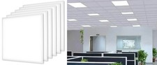 600x600mm Back-Lit LED Panel Light 36w 4000k Neutral White Ceiling Office Garage