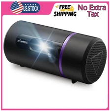 R150 Mini Projector, Portable Battery Operated Projector with 4hrs of Playtim