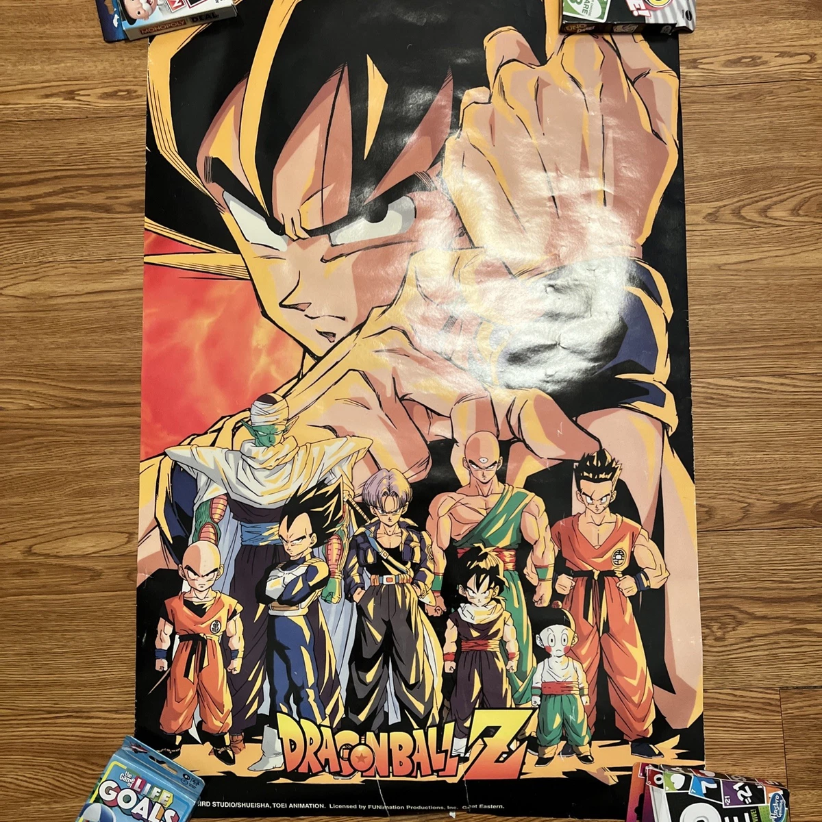Dragon Ball Z Poster In Collectible Dragonball Z Anime Items for