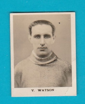 FUSSBALLSPIELER - D. C. THOMSON - V. WATSON OF WEST HAM - 1923