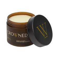 Crowned Skin Empire Body Butter Cologne For Men Smoky Citrus Musk 4.4oz