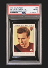 1950s Lavazza #98 Valentino Mazzola PSA 6