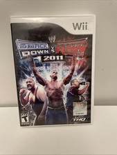 WWE SmackDown vs. Raw 2011 (Nintendo Wii, 2010) No Manual - Tested