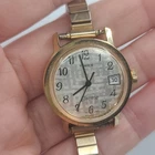 Vintage Timex Electric Gold Tone NEEDS BATTERY