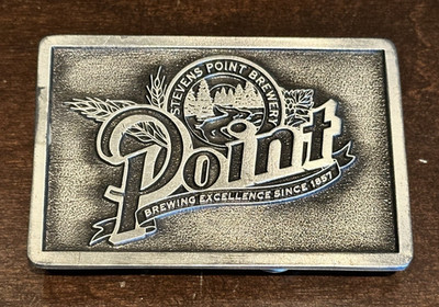 Point Beer Stevens Point Beer Brewery Belt Buckle
