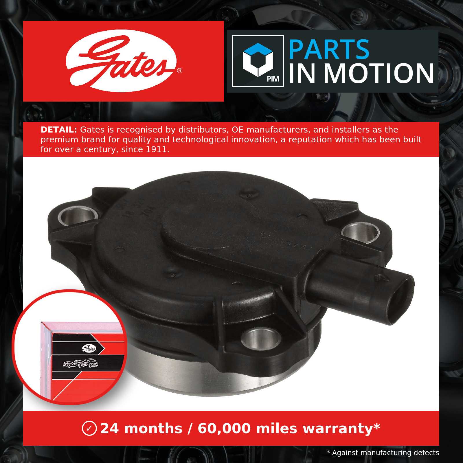 GATES VVS227 Control Valve, camshaft adjustment for MERCEDES-BENZ - Image 11