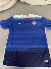 Nike 2015 US Soccer National Team Home Jersey Medium Men's Blue USMNT