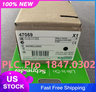 1PCS NEW SCHNEIDER ELECTRIC / SQD 47059 TRIP UNIT S164A MICROLOGIC 6.0P ERMS