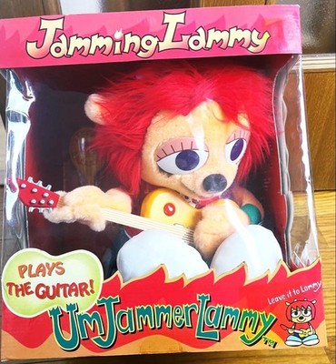 Um Jammer Lammy Plays The Guitar Doll Action Plush w/Box Operation