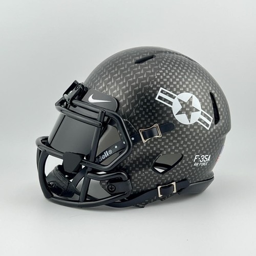 Air Force Falcons Riddell Speed - 63rd Fighter Squadron Mini Football Helmet - 第 4/5 張圖片