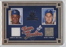 2005 Donruss Diamond Kings Team Timeline Jerseys Adrian Beltre Duke Snider 18er