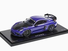 1:18 SPARK 2024 PORSCHE 718 (982) Cayman GT4 RS MANTHEY KIT purple L.E. 500 pcs.