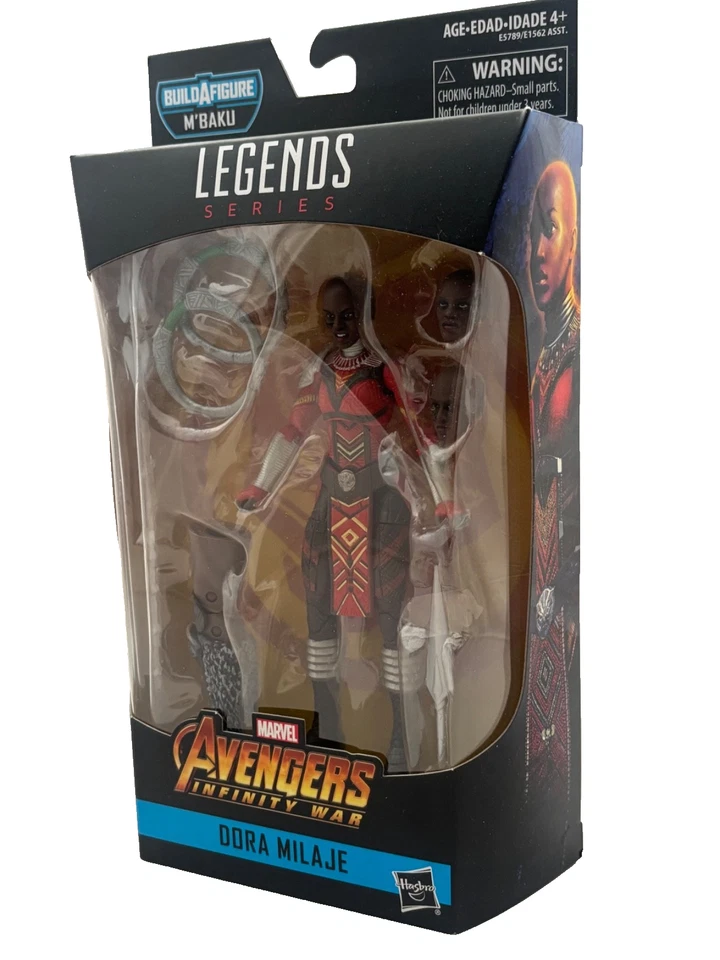 Marvel Legends Avengers: Infinity War 6" Dora Milaje Figura Pantera Negra NUEVO Foto 2 de 4