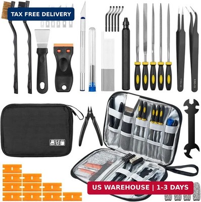 50Pcs 3D Printer Tool Kit & Accessories for All FDM/SLA Printers, Includes Nozzl