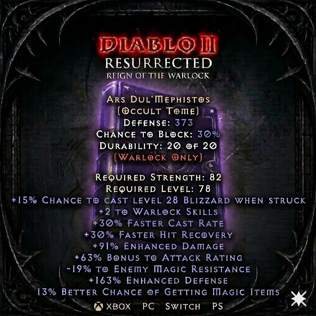 HARDCORE DIABLO 2 RESURRECTED ITEMS RUNES ENIGMA ROTW LADDER SEASON 14 ...