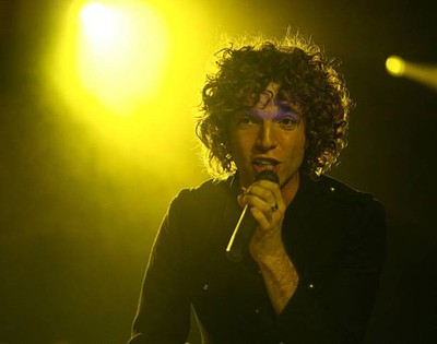 Steve Bays of Hot Hot Heat at Sony Computer Entertainment America - Old Photo 1