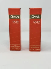 Lot of 2 - Jovan Musk for Women Cologne Spray, 2 Fluid Ounce Each