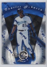 1997 Pinnacle Totally Certified Platinum Blue 250/1999 Charles Johnson #99 8y6
