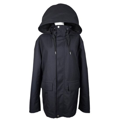 Wool Parka Sandro Parka Herren Sandro H22 Deck Jacket Tech Marine