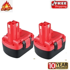 2PACK For Bosch 4600mAh Ni-MH Battery BAT140 14.4V BAT038 BAT040 BAT041 33614 us