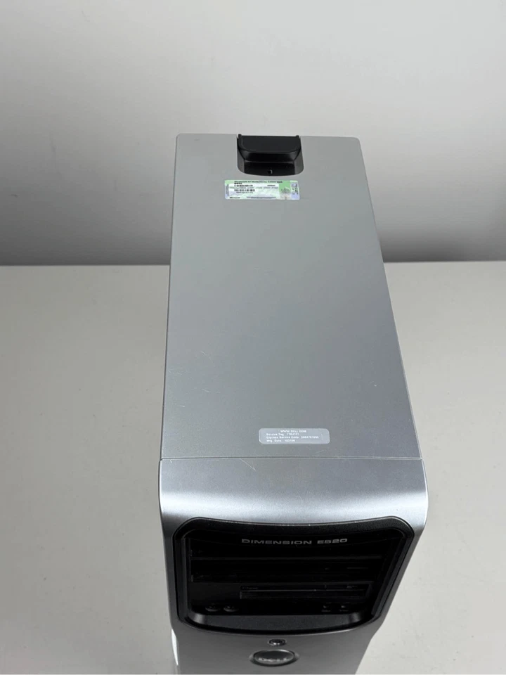 Vintage Dell Dimension E520 Intel Core 2 Windows 7 Tower PC 465GB HDD 2GB RAM - Image 4 of 4