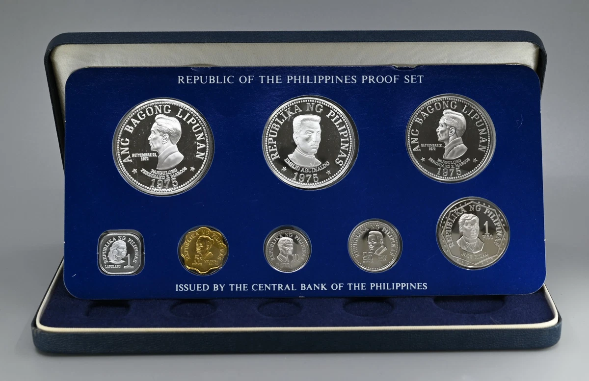 Uncirculated 1975 Republic of the Philippines Coins (1946-Now) for