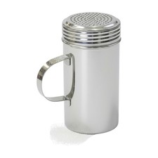Stainless Steel Chocolate Dredger Shaker Large 16oz Flour Sugar Icing Dispenser