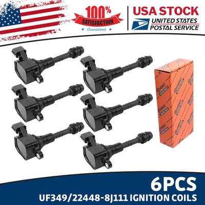 MODIGT Nissan x6 Ignition Coils For 2002-2021 Nissan & Infiniti 22448-8J111