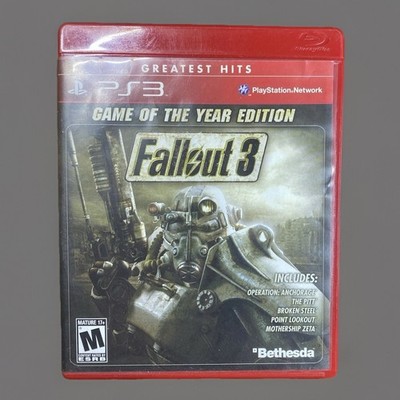 Sony PS3 Fallout 3 Game of the Year Edition Greatest Hits