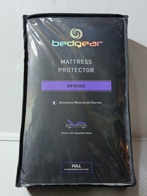 BEDGEAR: Mattress Protector BG Basic Noiseless Waterproof Barrier FULL SIZE 2019