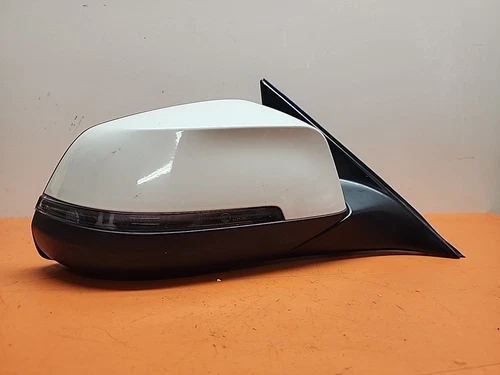 14 - 16 BMW 528i Right Mirror BLIND SPOT CAMERA HEATED SEDAN WHITE RH PASSENGER