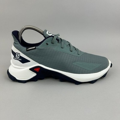 Salomon Turnschuhe Gr. Jugend UK4 Alphacross Blast wasserdicht Wanderschuhe
