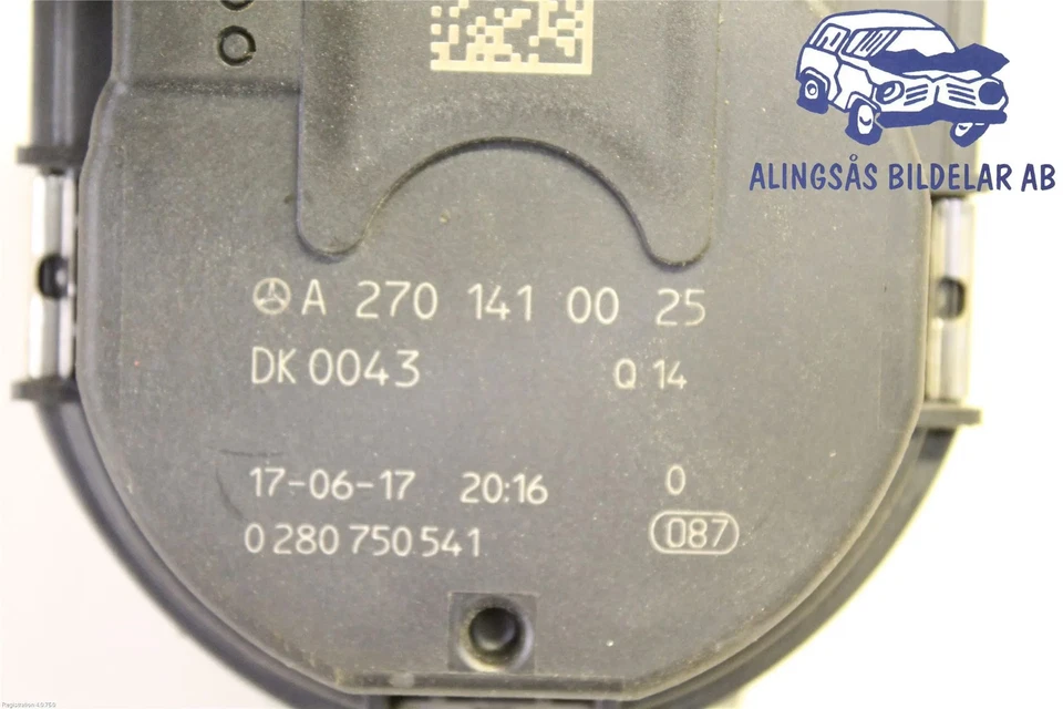 GENUINE Throttle Body Actuator Motor Right MERCEDES-BENZ C-CLASS (W205) 2018 - Image 3 of 3