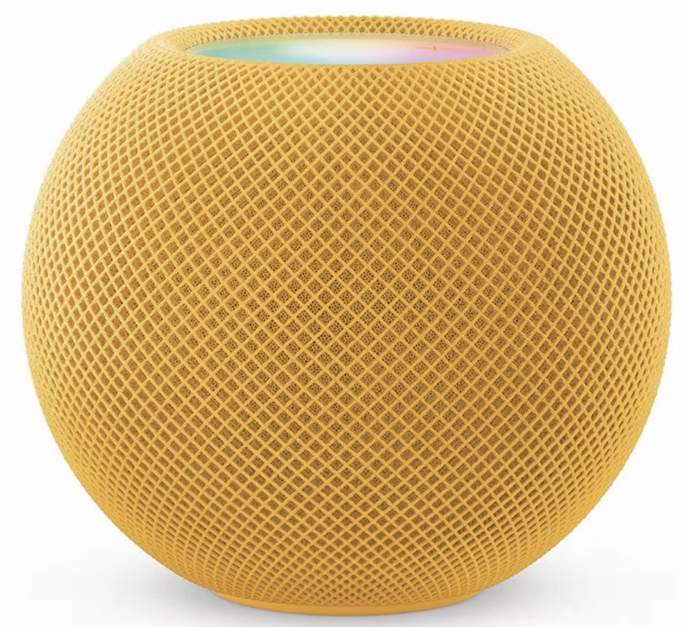 ORIGINAL APPLE HOMEPOD MINI SMART INTELLIGENT ASSISTANT SIRI LAUTSPRECHER GELB